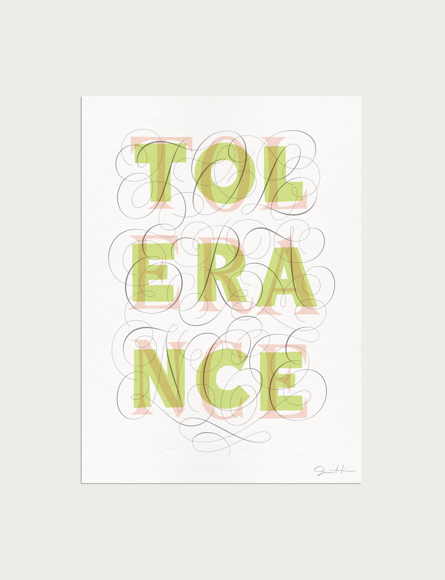 Tolerance Limited Edition Print