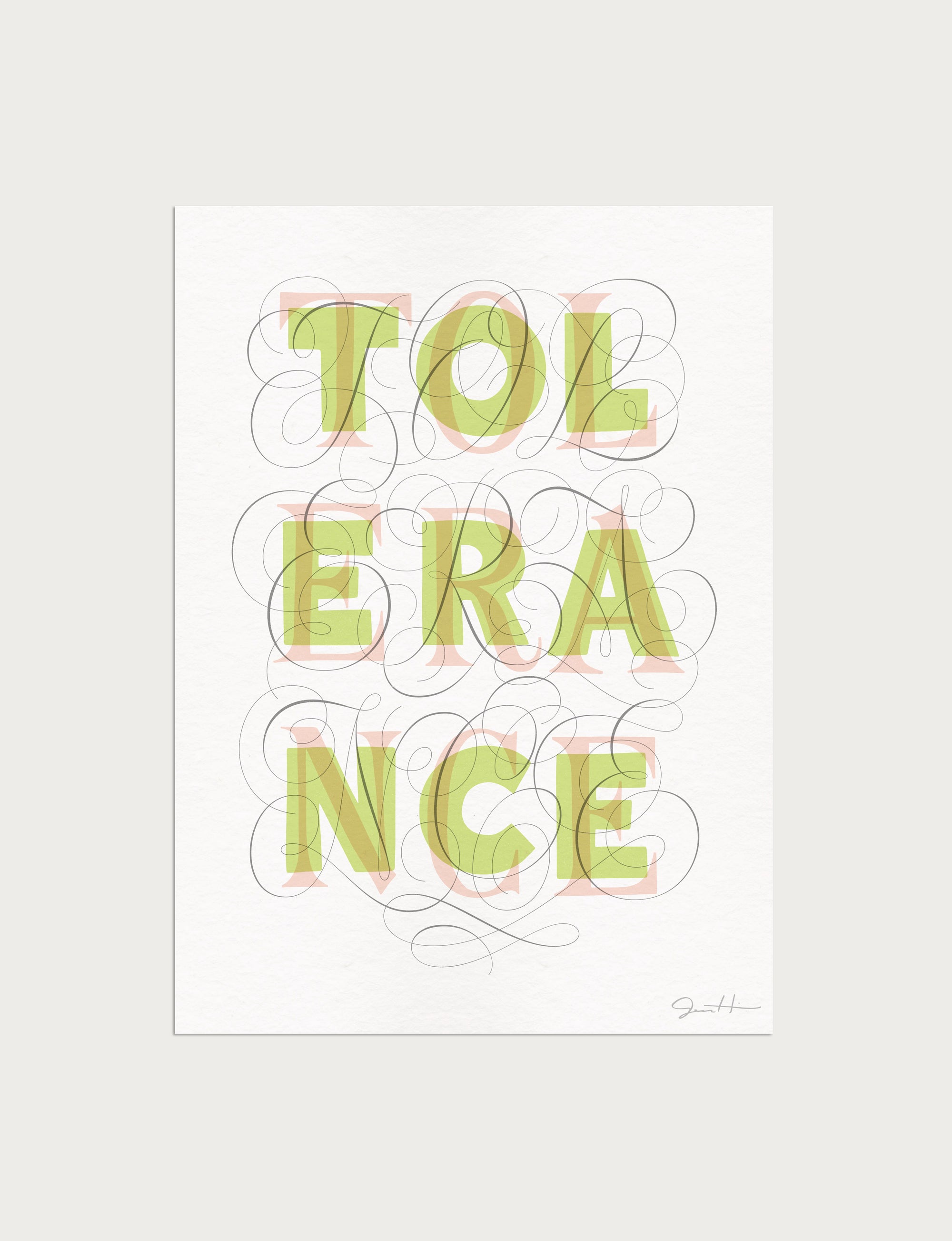 Tolerance Limited Edition Print
