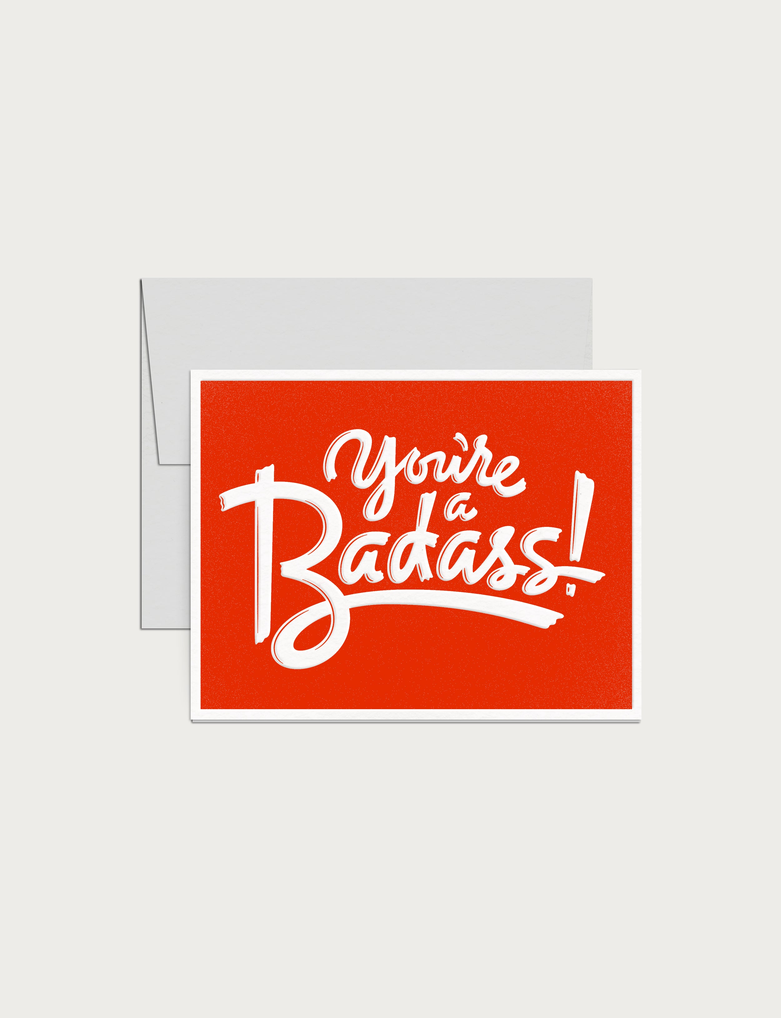 Badass Card – Jessica Hische
